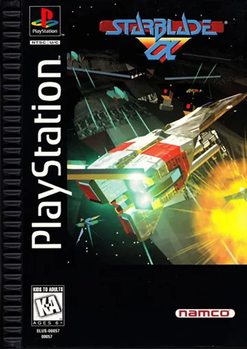 Starblade Alpha (US) box cover front